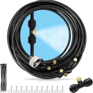 OEM Outdoor-nebelsystem, Diy-nebelmacher, Messingdüsen Und Messinganschluss (1,9 Cm), Für Terrasse, Wasserpark, Garten, 15 M (50 Fuß) OEM Outdoor-nebelsystem, Diy-nebelmacher, Messingdüsen Und Messinganschluss (1,9 Cm), Für Terrasse, Wasserpark, Garten, 15 M (50 Fuß)