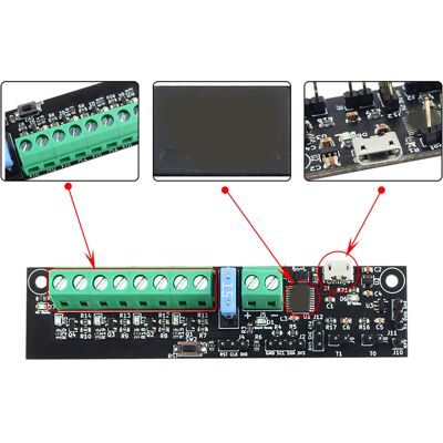 JUTE Stm32 Klipper Expander Voron Serie V0/2.4 Erweiterungsplatine, Lüfter/kühlung 5v/12v Dc JUTE Stm32 Klipper Expander Voron Serie V0/2.4 Erweiterungsplatine, Lüfter/kühlung 5v/12v Dc
