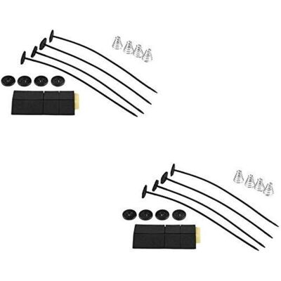 ZVD Universeller Montagesatz Für Flache Elektrische Lüfter, Mit Kunststoff-befestigungsband Für Kühler (2er-set) ZVD Universeller Montagesatz Für Flache Elektrische Lüfter, Mit Kunststoff-befestigungsband Für Kühler (2er-set)