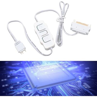 OEM Professioneller 5v 3-pin Sata Argb-controller, Netzteil, Fernbedienung Für Argb-lichtleisten, Pc-lüfter Und -kühler, Diy-argb-geräte, Schwarz OEM Professioneller 5v 3-pin Sata Argb-controller, Netzteil, Fernbedienung Für Argb-lichtleisten, Pc-lüfter Und -kühler, Diy-argb-geräte, Schwarz