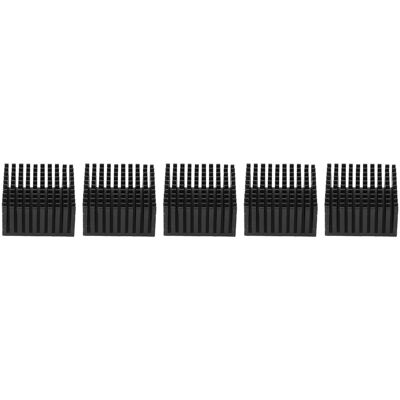 JUTE Verkauft In 5er-packs: Kühlkörper Für Lüfter In 40 X 20 X 40 Mm Aluminiumprofil, Schwarz, Für Leiterplatten. JUTE Verkauft In 5er-packs: Kühlkörper Für Lüfter In 40 X 20 X 40 Mm Aluminiumprofil, Schwarz, Für Leiterplatten.