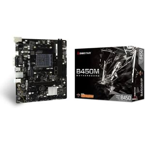 Biostar - B450MHP Motherboard amd B450 Sockel AM4 Micro-ATX