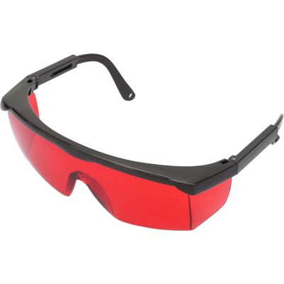 HEAT Tragbare Pc-laserschutzbrille, Laserschutzbrille (rot) HEAT Tragbare Pc-laserschutzbrille, Laserschutzbrille (rot)