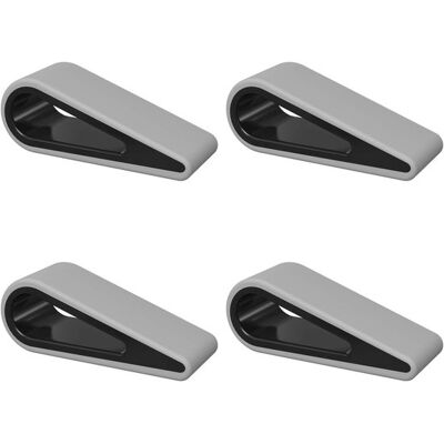 OEM Laptopständer Universelle Silikon-laptophalterung Dreieckig Höhenverstellbar Rutschfester Ständer Ständer Für Tablet Tastatur Computer Grau 4 4 Stück OEM Laptopständer Universelle Silikon-laptophalterung Dreieckig Höhenverstellbar Rutschfester Ständer Ständer Für Tablet Tastatur Computer Grau 4 4 Stück