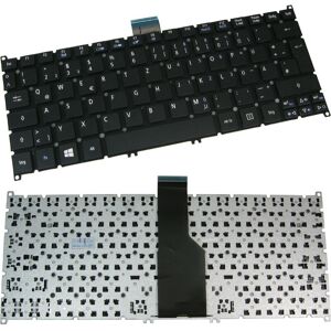 Trade-shop - Original Tastatur Notebook Laptop Keyboard Deutsch qwertz für Acer Aspire NK.I101S.03A NSK-R10PW NSK-R15SQ PK130NS1A09 R10PW V128202BK1