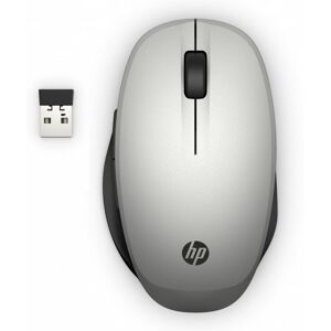 Hewlett Packard HP Dual Mode Maus Kabellose Bluetooth Maus Silber 6CR72AAABB (6CR72AAABB)