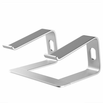OEM Laptopständer Aus Aluminium, Ergonomischer, Abnehmbarer Computerständer, Notebook-ständer Mit Erhöhung, Kompatibel Mit Laptops (metallsilber) OEM Laptopständer Aus Aluminium, Ergonomischer, Abnehmbarer Computerständer, Notebook-ständer Mit Erhöhung, Kompatibel Mit Laptops (metallsilber)