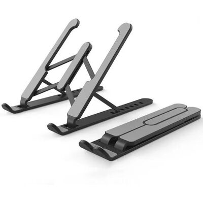 OEM Laptopständer, 8-fach Höhenverstellbar, Tragbar, Belüftet, Geeignet Für Macbook, Lenovo, Dell, 10-15,6 Zoll Laptops, Tablets Und Notebooks OEM Laptopständer, 8-fach Höhenverstellbar, Tragbar, Belüftet, Geeignet Für Macbook, Lenovo, Dell, 10-15,6 Zoll Laptops, Tablets Und Notebooks