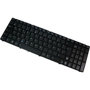 TRADE-SHOP Laptop-Tastatur / Notebook Keyboard Ersatz Austausch Deutsch QWERTZ für Asus X53E-XR2 X53S X53SJ X53T X53U X54 X54C X54H X54H-BD3MA X54HY X54L X54XB