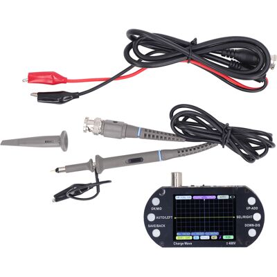HEAT Tragbares Oszilloskop Mit 2,4-zoll-tft-bildschirm (320 X 240 Pixel, 2,5 Mhz Abtastrate, 500 Khz Bandbreite). HEAT Tragbares Oszilloskop Mit 2,4-zoll-tft-bildschirm (320 X 240 Pixel, 2,5 Mhz Abtastrate, 500 Khz Bandbreite).