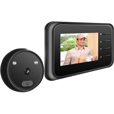 OEM Wlan-türklingelkamera Mit Gucklochfunktion 2 4-zoll-tft-lcd-bildschirm 120 Weitwinkelobjektiv Nachtsicht Automatische Fotoaufnahme 2,4 OEM Wlan-türklingelkamera Mit Gucklochfunktion 2 4-zoll-tft-lcd-bildschirm 120 Weitwinkelobjektiv Nachtsicht Automatische Fotoaufnahme 2,4