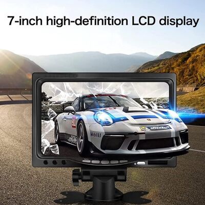 OEM 7-zoll-rückfahrkamera-bildschirm Tft-lcd-display 1024 X 600 Pixel Fahrzeugmonitor Dc 9 36 V Av1 Av2-videoumschaltung Anschließbar An Bus Lkw Und OEM 7-zoll-rückfahrkamera-bildschirm Tft-lcd-display 1024 X 600 Pixel Fahrzeugmonitor Dc 9 36 V Av1 Av2-videoumschaltung Anschließbar An Bus Lkw Und