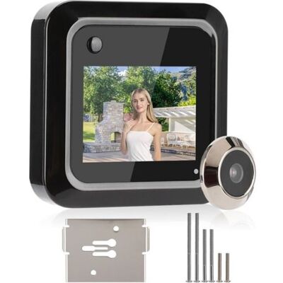 OEM Smart-türspion (2,4 Zoll) – Tft-lcd-bildschirm – 0,3-mp-95°-weitwinkelkamera – Fotoaufzeichnung – Einfache Installation OEM Smart-türspion (2,4 Zoll) – Tft-lcd-bildschirm – 0,3-mp-95°-weitwinkelkamera – Fotoaufzeichnung – Einfache Installation