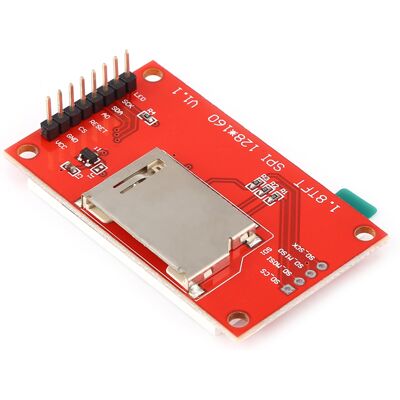 JUTE 1,8-zoll-tft-lcd-farbdisplaymodul Mit Spi-schnittstelle Und Leiterplatte JUTE 1,8-zoll-tft-lcd-farbdisplaymodul Mit Spi-schnittstelle Und Leiterplatte