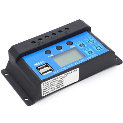 HEAT Mppt-pwm-solarladeregler 5v 3a, Usb-ausgang, Hd-lcd-bildschirm, Hohe Leistung, Photovoltaik-modul-controller HEAT Mppt-pwm-solarladeregler 5v 3a, Usb-ausgang, Hd-lcd-bildschirm, Hohe Leistung, Photovoltaik-modul-controller