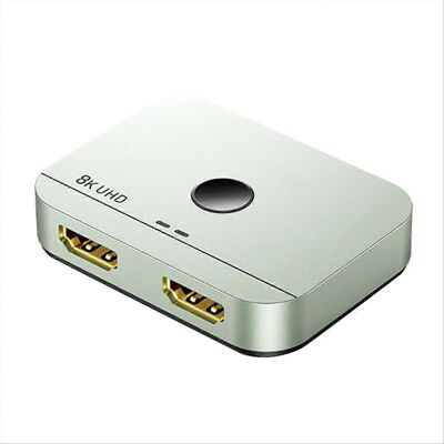 MIXHOME 8k 60hz / 4k 120hz Bidirektionaler 2-eingangs-/1-ausgang-kompatibler Umschalter Für Pc, Laptop, Monitore Und Fernseher. MIXHOME 8k 60hz / 4k 120hz Bidirektionaler 2-eingangs-/1-ausgang-kompatibler Umschalter Für Pc, Laptop, Monitore Und Fernseher.