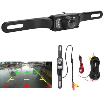 HEAT 140° Hd Infrarot-nachtsicht-rückfahrkamera Mit Monitor Für Lange Kennzeichenhalterung HEAT 140° Hd Infrarot-nachtsicht-rückfahrkamera Mit Monitor Für Lange Kennzeichenhalterung