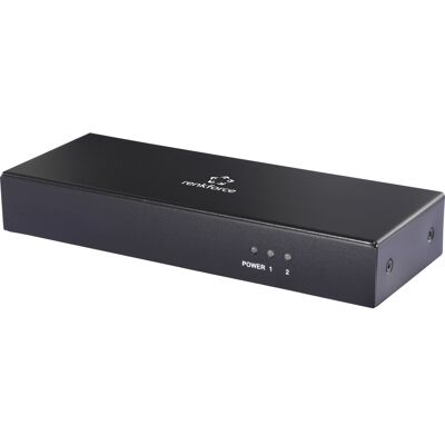 Renkforce Rf-dvis-200 Dvi-splitter Zur Internen Verwendung, Ultra Hd-fähig 3480 X 2160 Pixel Schwar Renkforce Rf-dvis-200 Dvi-splitter Zur Internen Verwendung, Ultra Hd-fähig 3480 X 2160 Pixel Schwar