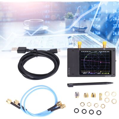 JUTE Hochempfindlicher V2 3 Ghz Vektornetzwerkanalysator Saa-2 Nanovna, Hf Vhf Uhf Kurzwellenantennenanalysator Mit 2,8 Zoll Tft Lcd-bildschirm. JUTE Hochempfindlicher V2 3 Ghz Vektornetzwerkanalysator Saa-2 Nanovna, Hf Vhf Uhf Kurzwellenantennenanalysator Mit 2,8 Zoll Tft Lcd-bildschirm.