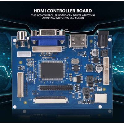 HEAT Hdmi + Vga Av Lcd-controllerplatine At070tn92 At070tn90 At070tn94 50-pin 800 480 Bildschirm HEAT Hdmi + Vga Av Lcd-controllerplatine At070tn92 At070tn90 At070tn94 50-pin 800 480 Bildschirm