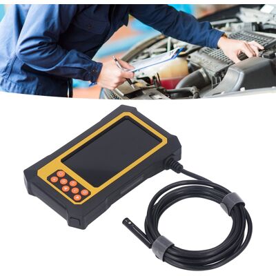 JUTE Industrielles Endoskop Mit Zwei Linsen, Digitale 1080p-endoskop-inspektionskamera, 8 Mm, Wasserdichtes Endoskop Ip67 Mit 4,3-zoll-lcd-bildschirm, Kanalinspektionskamera Mit 6+1 Led-leuchten, Gelb, 5 M JUTE Industrielles Endoskop Mit Zwei Linsen, Digitale 1080p-endoskop-inspektionskamera, 8 Mm, Wasserdichtes Endoskop Ip67 Mit 4,3-zoll-lcd-bildschirm, Kanalinspektionskamera Mit 6+1 Led-leuchten, Gelb, 5 M