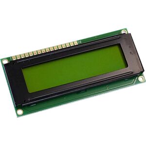 Display Elektronik - LCD-Display Gelb-Grün 16 x 2 Pixel (b x h x t) 80 x 36 x 7.6 mm DEM16216SYH-PY