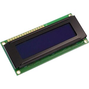 Display Elektronik - LCD-Display Weiß 16 x 2 Pixel (b x h x t) 80 x 36 x 7.6 mm DEM16216SBH-PW-N