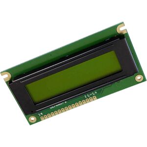 Display Elektronik - LCD-Display Gelb-Grün (b x h x t) 84 x 44 x 7.6 mm DEM08172SYH-PY