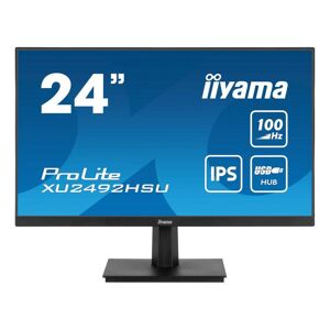 ProLite XU2492HSU-B6 60,5cm (23,8') fhd ips Monitor hdmi/dp/usb 100Hz (XU2492HSU-B6) - Iiyama