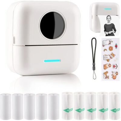 ENLENK Mini-etikettendrucker Mini-fotodrucker Für Smartphone Aufkleber Thermodrucker Fotodrucker Für Reisetagebuch Logo Notizen Tagebuch Liste Memo ENLENK Mini-etikettendrucker Mini-fotodrucker Für Smartphone Aufkleber Thermodrucker Fotodrucker Für Reisetagebuch Logo Notizen Tagebuch Liste Memo