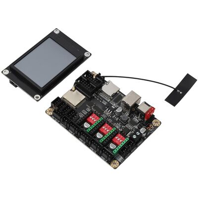 HEAT 2,4-zoll-touchscreen-32-bit-lasergravierer-hauptplatine Mit Kühlkörper, 3d-drucker-motherboard, 12–24 V Dc HEAT 2,4-zoll-touchscreen-32-bit-lasergravierer-hauptplatine Mit Kühlkörper, 3d-drucker-motherboard, 12–24 V Dc