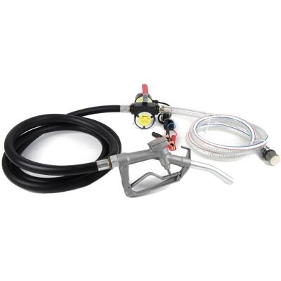 OEM Selbstansaugende Dieselpumpe, 175 W Leistung, 50 L/min Fördermenge, 12 V, Silber, Eu OEM Selbstansaugende Dieselpumpe, 175 W Leistung, 50 L/min Fördermenge, 12 V, Silber, Eu