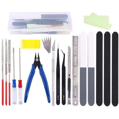 OEM 22 Teiliges 3d Drucker Werkzeugset, 3d Druckzubehör, 3d Druckwerkzeuge, Düsenreinigungsset Für 3d Drucker, 3d Druckzange, Pinzette, Feile, Entgra OEM 22 Teiliges 3d Drucker Werkzeugset, 3d Druckzubehör, 3d Druckwerkzeuge, Düsenreinigungsset Für 3d Drucker, 3d Druckzange, Pinzette, Feile, Entgra