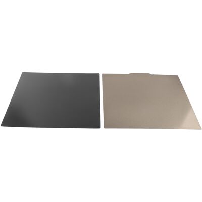 HEAT Flexible Magnetische Bauplatte Aus Federstahl, 410 X 410 Mm, Doppelseitig, Pei-magnetplattform Für 3d-drucker Cr10 S4 HEAT Flexible Magnetische Bauplatte Aus Federstahl, 410 X 410 Mm, Doppelseitig, Pei-magnetplattform Für 3d-drucker Cr10 S4