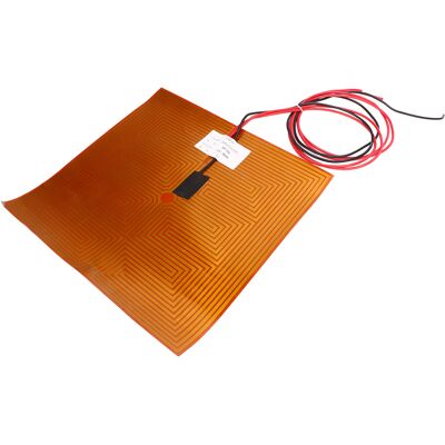 HEAT Schnelle, Effiziente Und Stark Haftende Heizmatte Für 3d-drucker, 300 X 300 Mm, 12 V, 400 W HEAT Schnelle, Effiziente Und Stark Haftende Heizmatte Für 3d-drucker, 300 X 300 Mm, 12 V, 400 W