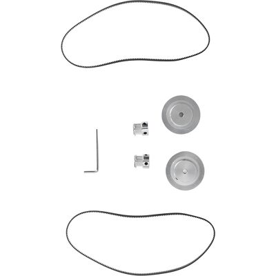 HEAT Synchronradsatz Mit Riemen, Stabile Leistung, Hochfestes Synchronrad Für 3d-drucker, 8 Mm / 0,31 Zoll Bohrung HEAT Synchronradsatz Mit Riemen, Stabile Leistung, Hochfestes Synchronrad Für 3d-drucker, 8 Mm / 0,31 Zoll Bohrung