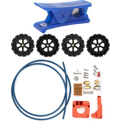 HEAT Mk8 Extruder-kit Ptfe-rohr Feder Schneidmesser Bit Hardware Teile Werkzeuge 3d-drucker HEAT Mk8 Extruder-kit Ptfe-rohr Feder Schneidmesser Bit Hardware Teile Werkzeuge 3d-drucker