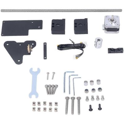 MIXHOME Schrittmotorhalterung Und Gewindespindel Für Die Doppelte Z-achse, Ender 3 3d-drucker-höhenverstellkit, Ersatzteile Mit Robuster Befestigung MIXHOME Schrittmotorhalterung Und Gewindespindel Für Die Doppelte Z-achse, Ender 3 3d-drucker-höhenverstellkit, Ersatzteile Mit Robuster Befestigung
