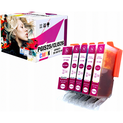 OEM Inkdigo Pgi525 Cli526 Tinte Kompatibel Mit Canon Pixma Ip4850 Ix6520 Mg5140 Tüv-zertifiziert OEM Inkdigo Pgi525 Cli526 Tinte Kompatibel Mit Canon Pixma Ip4850 Ix6520 Mg5140 Tüv-zertifiziert
