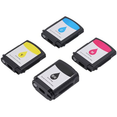 HEAT 4er-set Schwarze Tintenpatronen (bk Cmy) Als Ersatz Für Officejet Pro 8000, 8500 Und 8500a HEAT 4er-set Schwarze Tintenpatronen (bk Cmy) Als Ersatz Für Officejet Pro 8000, 8500 Und 8500a