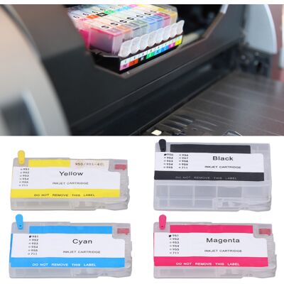 JUTE Kompatibel Mit Hp Officejet Pro 251dw/276dw/8100/8600/8610/8620/8630/8640/8650 Serie Vierfarben-tintenpatronen 950xlk/951xlc/951xlm/951xly. JUTE Kompatibel Mit Hp Officejet Pro 251dw/276dw/8100/8600/8610/8620/8630/8640/8650 Serie Vierfarben-tintenpatronen 950xlk/951xlc/951xlm/951xly.