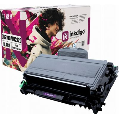 OEM Inkdigo Trommel + Toner Dr2100 Tn2120 Kompatibel Mit Brother Dcp-7030 Hl-2140 Tüv-zertifiziert OEM Inkdigo Trommel + Toner Dr2100 Tn2120 Kompatibel Mit Brother Dcp-7030 Hl-2140 Tüv-zertifiziert
