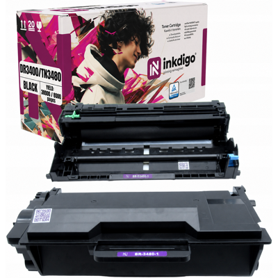 OEM Inkdigo Trommel + Toner Tn3480 Dr3400 Kompatibel Mit Brother Dcp-l5500dn Tüv-zertifiziert OEM Inkdigo Trommel + Toner Tn3480 Dr3400 Kompatibel Mit Brother Dcp-l5500dn Tüv-zertifiziert