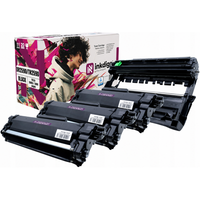 OEM Inkdigo Trommel + Toner Dr2590 Tn2590 Kompatibel Mit Brother Hl-l2442dw Tüv-zertifiziert OEM Inkdigo Trommel + Toner Dr2590 Tn2590 Kompatibel Mit Brother Hl-l2442dw Tüv-zertifiziert