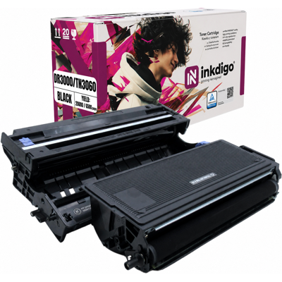 OEM Inkdigo Trommel + Toner Dr3000 Tn3060 Kompatibel Mit Brother Dcp-8040 Hl-5130 Tüv-zertifiziert OEM Inkdigo Trommel + Toner Dr3000 Tn3060 Kompatibel Mit Brother Dcp-8040 Hl-5130 Tüv-zertifiziert