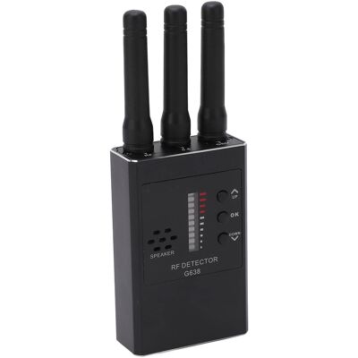 HEAT Wanzenfinder, Drahtloser Signalkamerafinder, Rf-scanner Für Zuhause, Büro Und Fahrzeug (schwarz) HEAT Wanzenfinder, Drahtloser Signalkamerafinder, Rf-scanner Für Zuhause, Büro Und Fahrzeug (schwarz)