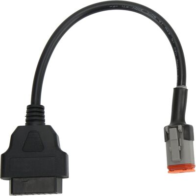 HEAT Obd2 4-pin Auf 16-pin Adapterkabel Für Motorraddiagnose, 12-24v Scanner-konverter, Fehlercodeleser, Universalstecker. HEAT Obd2 4-pin Auf 16-pin Adapterkabel Für Motorraddiagnose, 12-24v Scanner-konverter, Fehlercodeleser, Universalstecker.