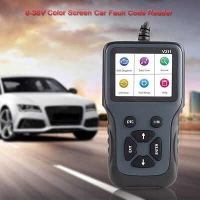 HEAT 8-36v V311 Obd2-scanner, Kfz-fehlercodeleser Mit Farbbildschirm, Kfz-diagnosegerät HEAT 8-36v V311 Obd2-scanner, Kfz-fehlercodeleser Mit Farbbildschirm, Kfz-diagnosegerät