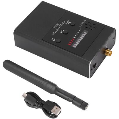 HEAT Funk-abhörgerät, Wanzen-scanner, Gps-detektor, Abhörgerät, Kamerafinder G368 Silber HEAT Funk-abhörgerät, Wanzen-scanner, Gps-detektor, Abhörgerät, Kamerafinder G368 Silber