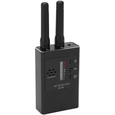 HEAT Signaldetektor, Wanzenfinder-kamera, Scanner, Wiederaufladbares Detektionsgerät Für Zuhause, Zimmer, Auto, Schwarz HEAT Signaldetektor, Wanzenfinder-kamera, Scanner, Wiederaufladbares Detektionsgerät Für Zuhause, Zimmer, Auto, Schwarz